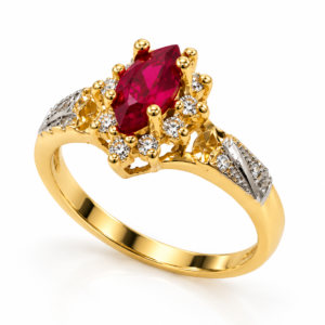 Anel de Formatura Premium 0511 — Ouro 18k