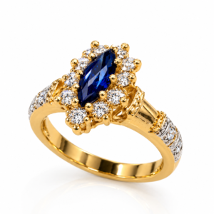 Anel de Formatura Premium 516 — Ouro 18k