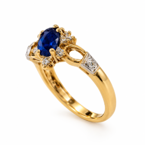 Anel de Formatura Premium 525 — Ouro 18k