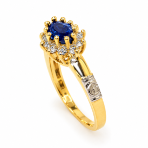 Anel de Formatura Premium 535 — Ouro 18k